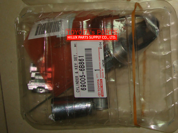 69005-6B861,Genuine Toyota Prado Cylinder Key Set,690056B861